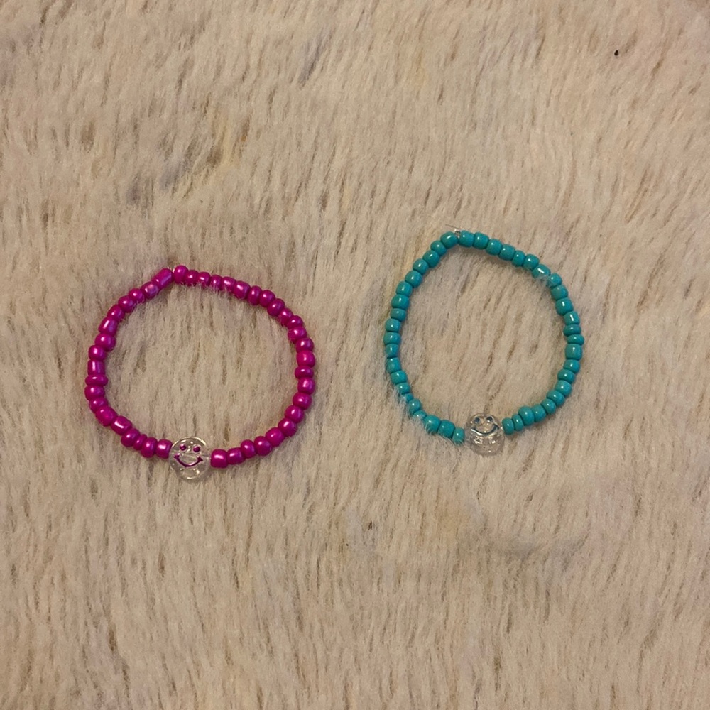 smiley face bracelets